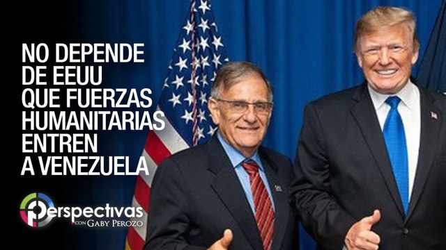 No depende de EEUU que fuerzas humanitarias entren a Venezuela - Perspectivas con Gaby Perozo - VPItv