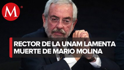 Con muerte de Mario Molina, universidad y ciencia mexicana están de luto: Graue