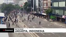 Столкновения и беспорядки в Джакарте