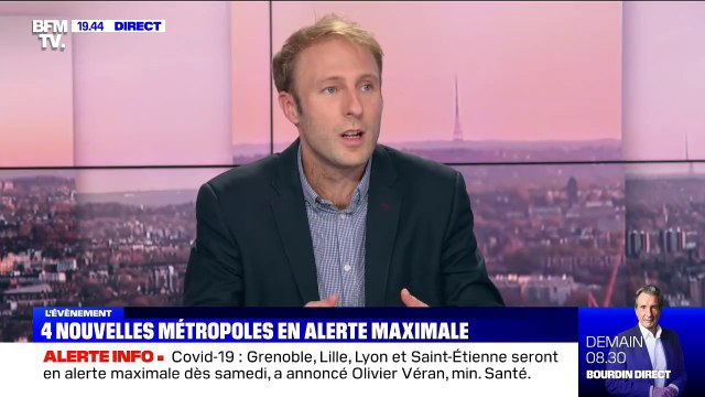 Martin Blachier, épidémiologiste: Le pic est déjà déterminé (...) l'histoire est déjà écrite, il va falloir que l'hôpital encaisse