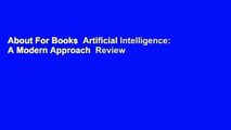 About For Books  Artificial Intelligence: A Modern Approach  Review