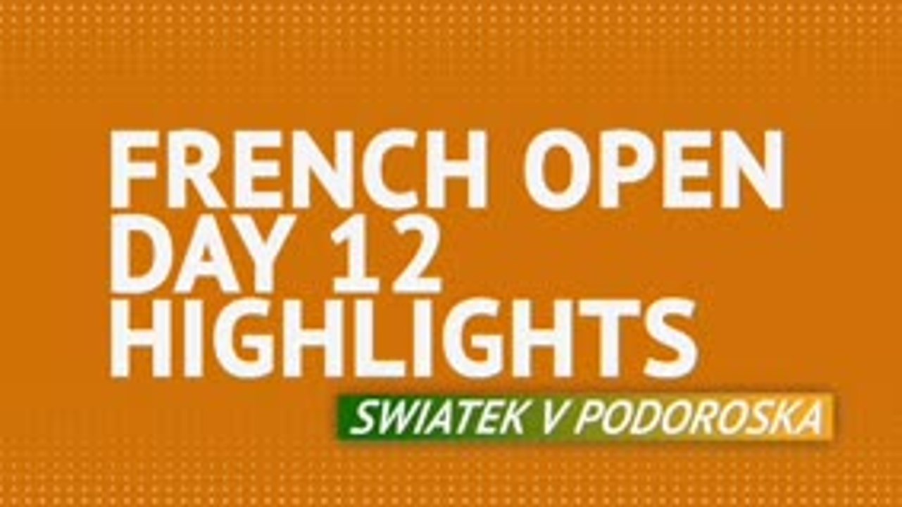 Swiatek into French Open showpiece after Podoroska demolition