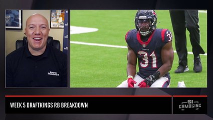 Week 5 DraftKings Running Back Breakdown and Rankings