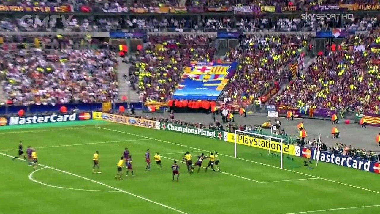 Arsenal VS Barcelona - All Goals & Highlights - UCL Final 2005-06