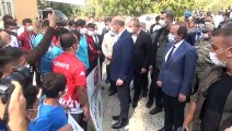 Bakan Soylu, Habur Çayında rafting botunda kürek çekti