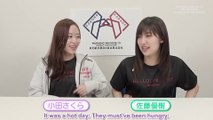 Sato Masaki & Oda Sakura play tabletop games (Morning Musume '19 Eng Sub)