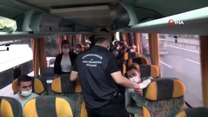 Düzensiz göçmenler drone destekli denetimde yakalandı