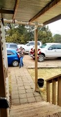 Elk Bluff Charges Deck in New Mexico
