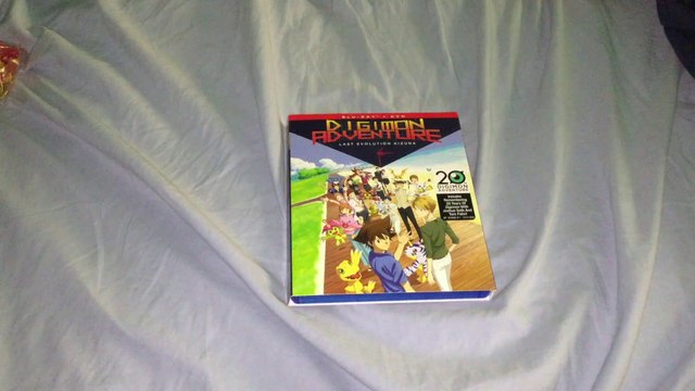 Digimon Adventure: Last Evolution Kizuna Blu-Ray/DVD Unboxing