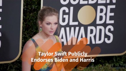 Taylor Swift Picks Biden