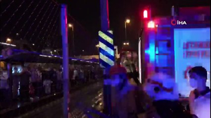Merter'de metrobüs kazası