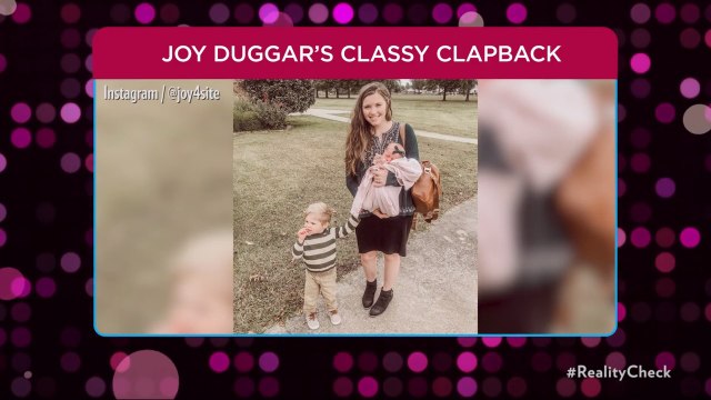 Joy-Anna Duggar Responds After Fan Shared 'Concern' About How Counting On Star Held Her Baby Girl