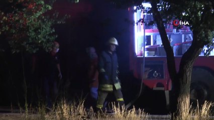 Kayseri'de meydana gelen yangında müstakil ev kül oldu