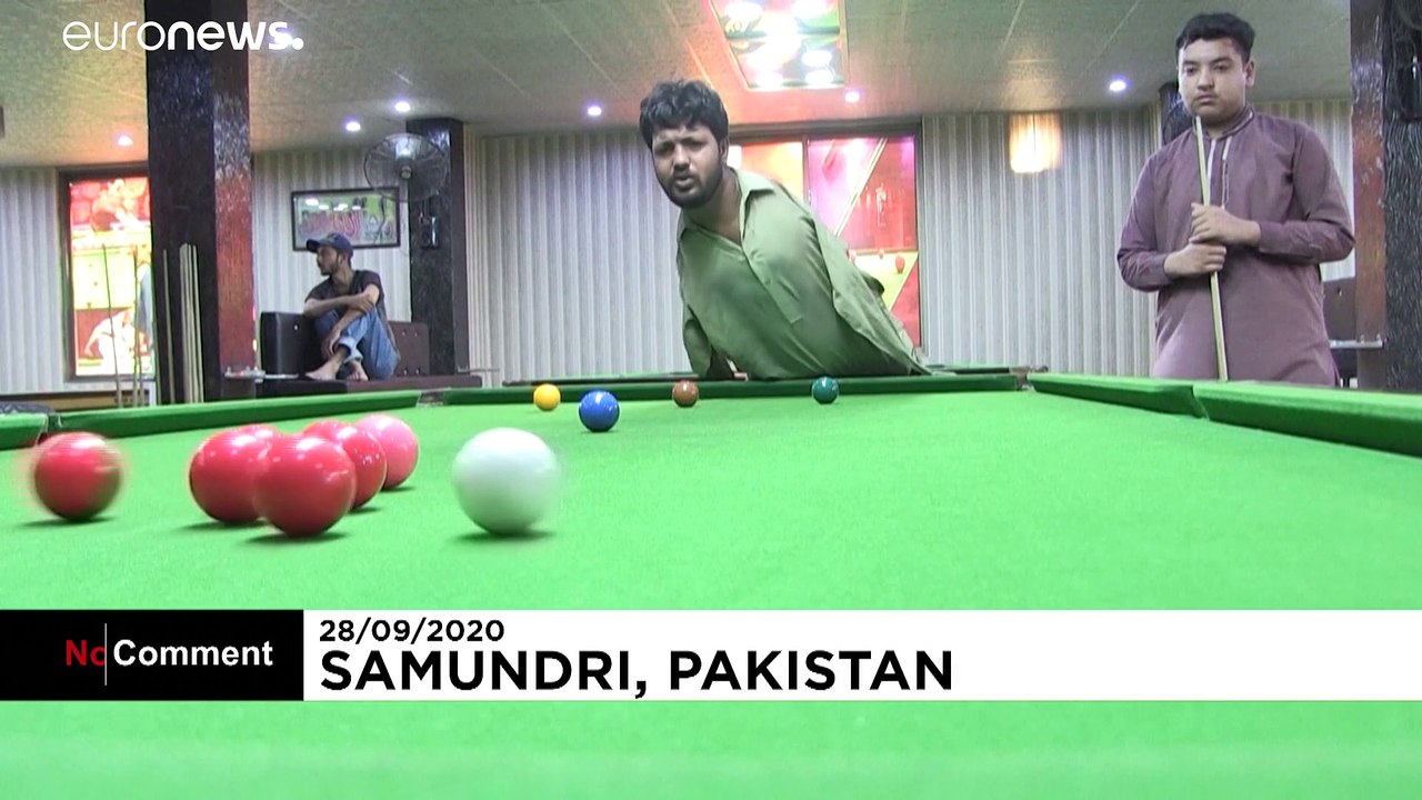 Pakistaner Muhammad Ikram: Auch ohne Arme kann man Snooker spielen