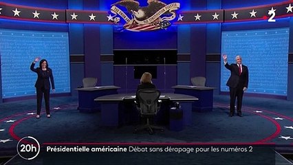 Présidentielle américaine : un débat policé entre Kamala Harris et Mike Pence