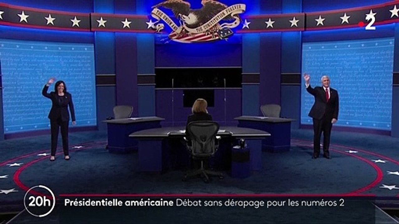 Présidentielle américaine : un débat policé entre Kamala Harris et Mike Pence