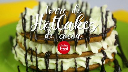 Torre de Hot Cakes de Cocoa