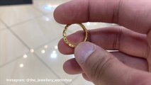 Ladies 22k Gold Ring Making New Design _ How it’s made _ 4K Video Jewelry Making ( 1080 X 1920 )