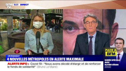 4 nouvelles métropoles en alerte maximale - 08/10