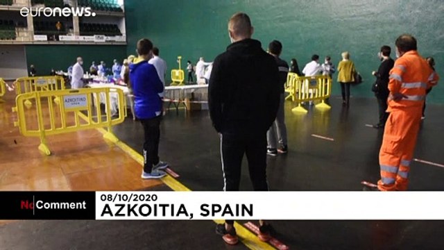 Массовое тестирование на коронавирус в Стране Басков