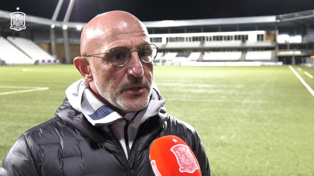 Brahim Díaz, muy contento por sus goles ante Islas Feroe