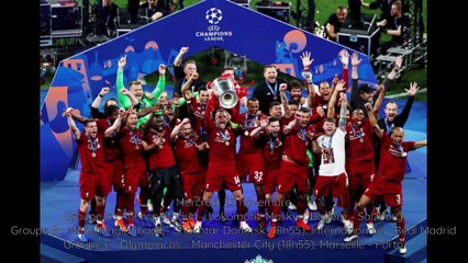 Le calendrier complet de la ligue des champions 2020/2021 - partie 2