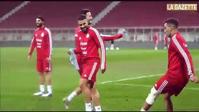 Le film de la dernière séance d'entraînement avant le Nigeria