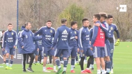 Alineaciones: Argentina-Ecuador