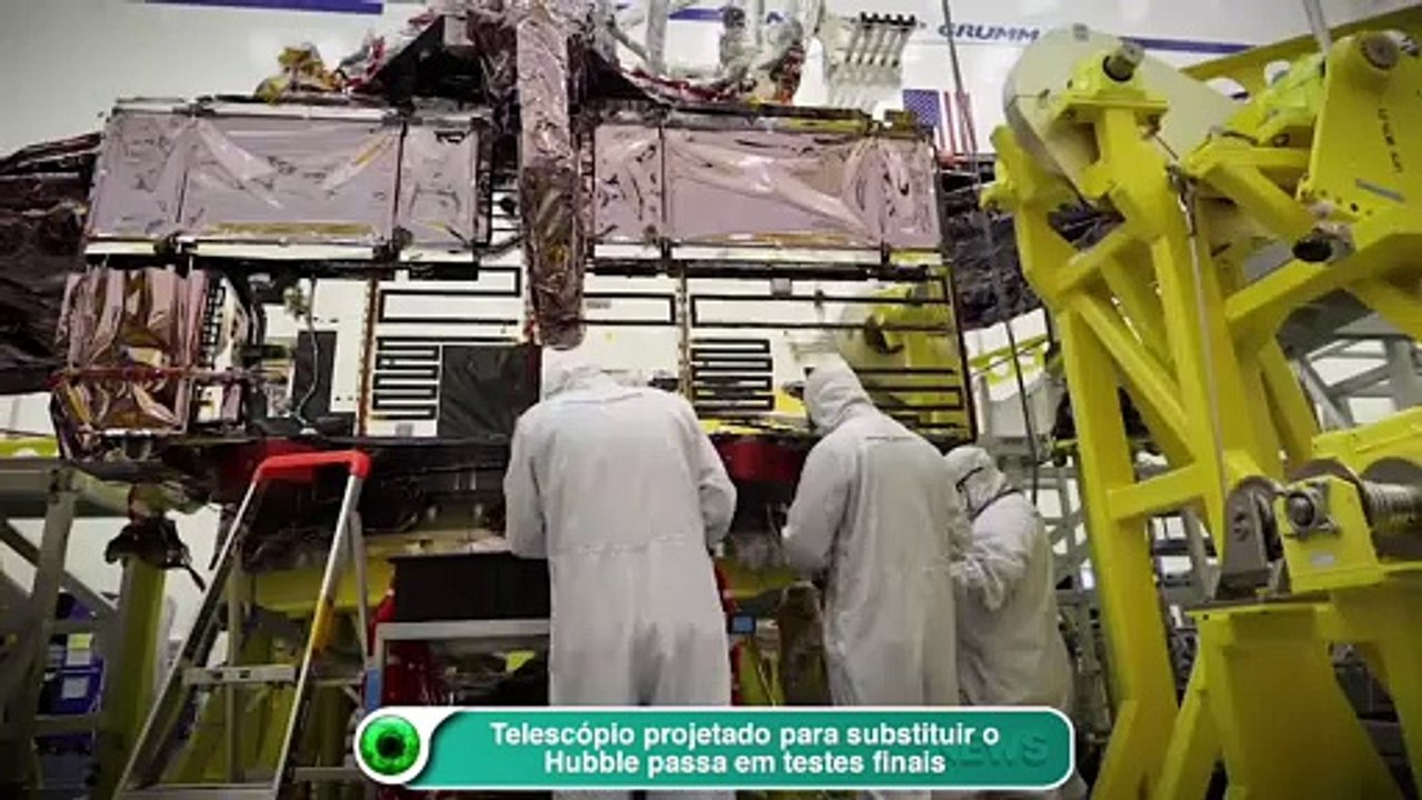 Telescópio projetado para substituir o Hubble passa em testes finais