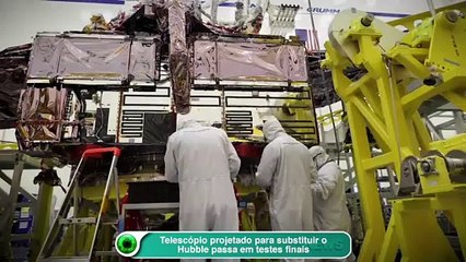 Telescópio projetado para substituir o Hubble passa em testes finais