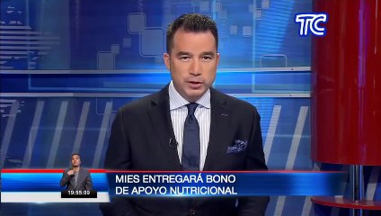 Ministro de Inclusión económica y Social, Vicente Taiano, se refirió a entrega de bono de apoyo nutricional