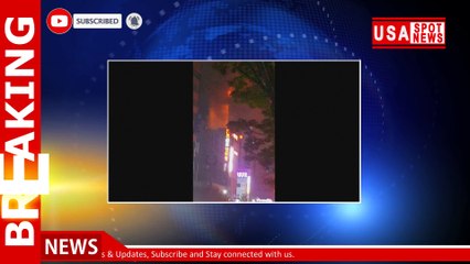 Dozens hurt after fire engulfs South Korean high-rise
