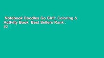 Notebook Doodles Go Girl!: Coloring & Activity Book  Best Sellers Rank : #2