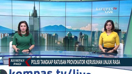 Pasca Demo Penolakan Omnibus Law, Ratusan Provokator Ditangkap Polisi