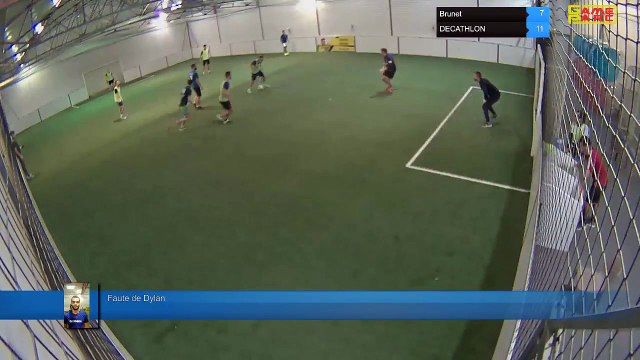 Faute de Dylan - Brunet Vs DECATHLON - 08/10/20 21:00 - LIGUE 2 - Poitiers Game Parc