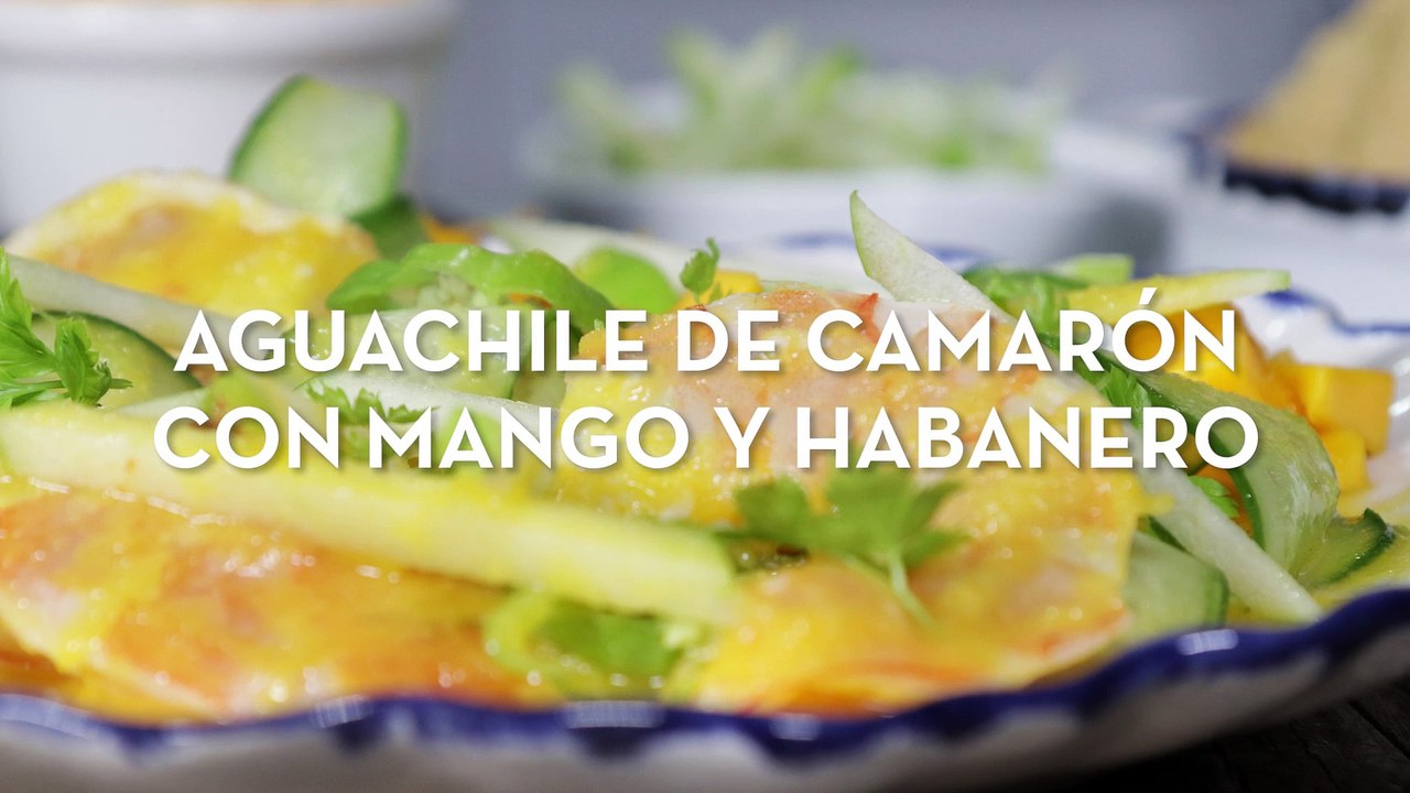 Aguachile de camarón con mango y habanero - Vídeo Dailymotion