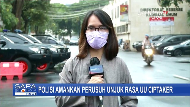 Berikut Informasi Terkait Para Pendemo UU Cipta Kerja yang Ditangkap oleh Polisi