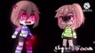 Upside down _ Meme _ Frisk + Chara _ Undertale _ Gacha Club _ •Lyric Moon•_A little Inspired