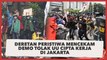 Deretan Peristiwa Mencekam Demo Tolak UU Cipta Kerja di Jakarta