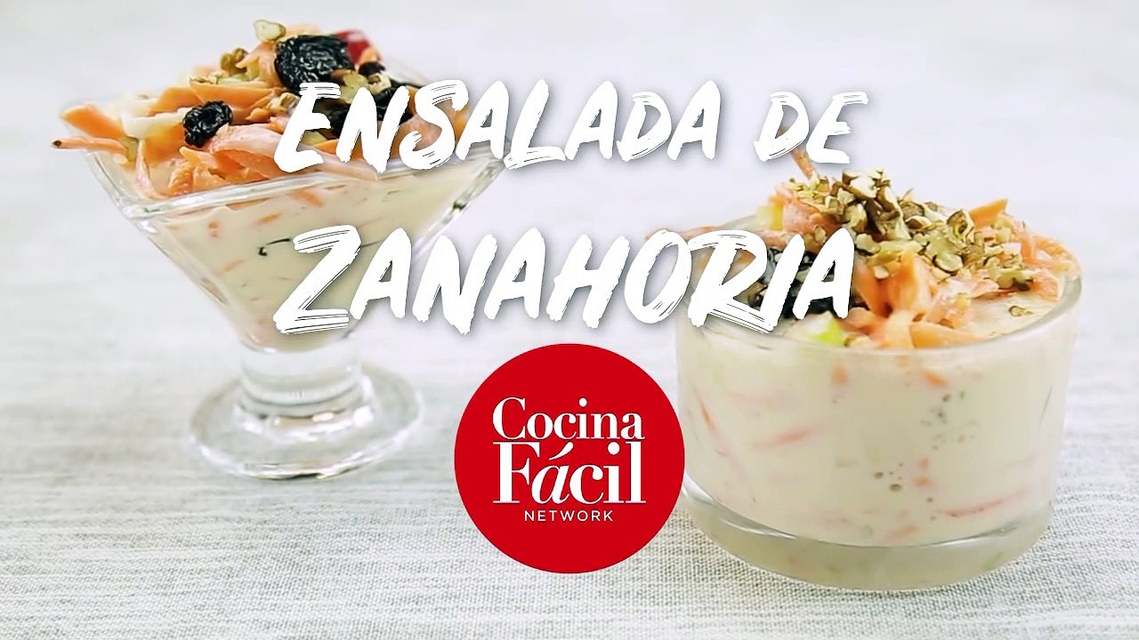 Ensalada de zanahoria ¡SÚPER FÁCIL!