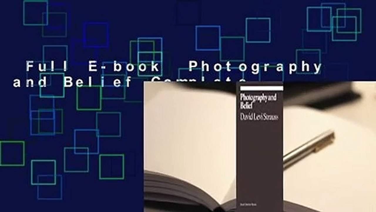 Full E-book  Photography and Belief Complete