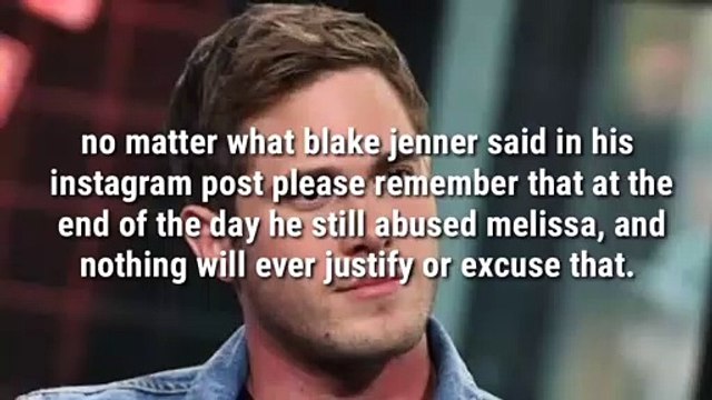 Blake jenner today - what did blake jenner say about melissa benoist