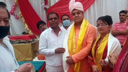 जैन समाज के कार्यक्रम में पहुंचे भाजपा जिला अध्यक्ष का स्वागत
