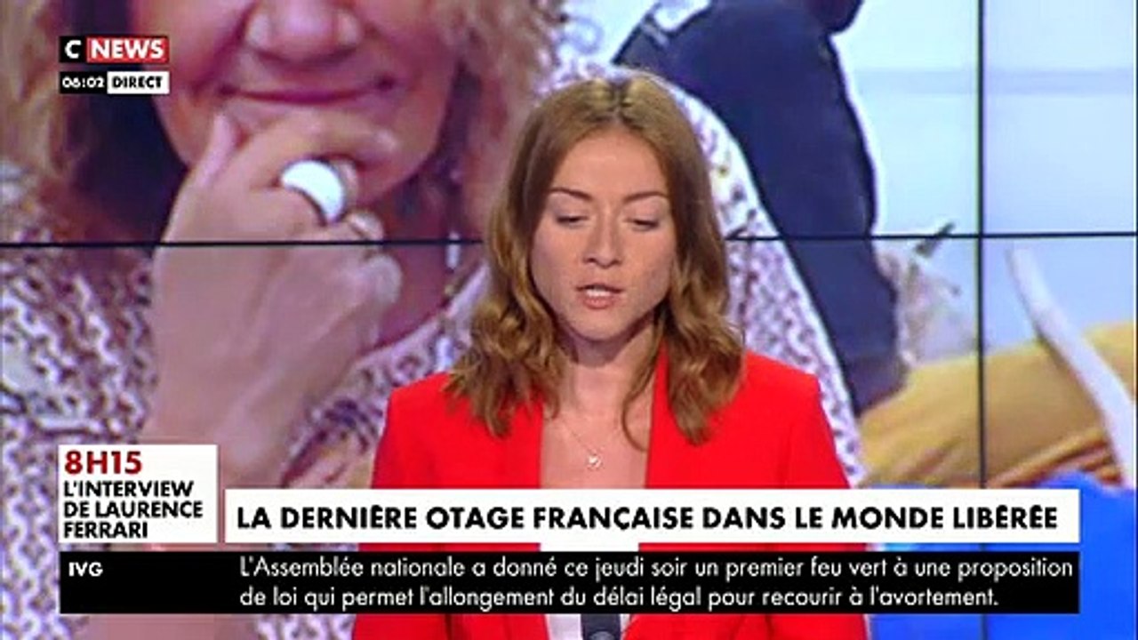 Regardez les images de la libération cette nuit de Sophie Pétronin au Mali, la dernière otage Française dans le monde