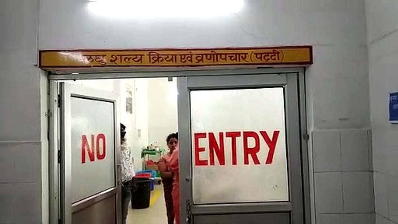 राह चलते युवक को बाइक ने मारी टक्कर, युवक हुआ घायल