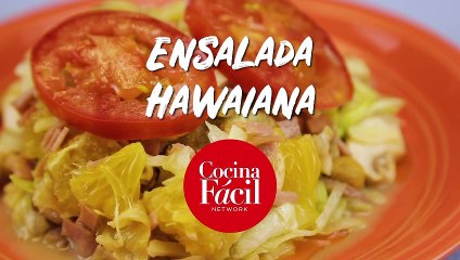 Receta de ensalada hawaiana