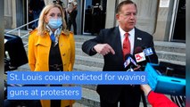 St. Louis couple indicted for waving guns at protesters, and other top stories in US news from October 09, 2020.