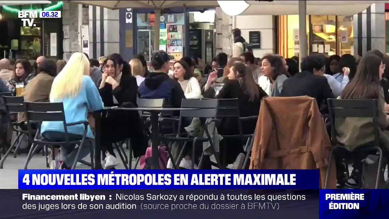 Covid-19: Lyon et Saint-Etienne passeront en zone d'alerte maximale samedi