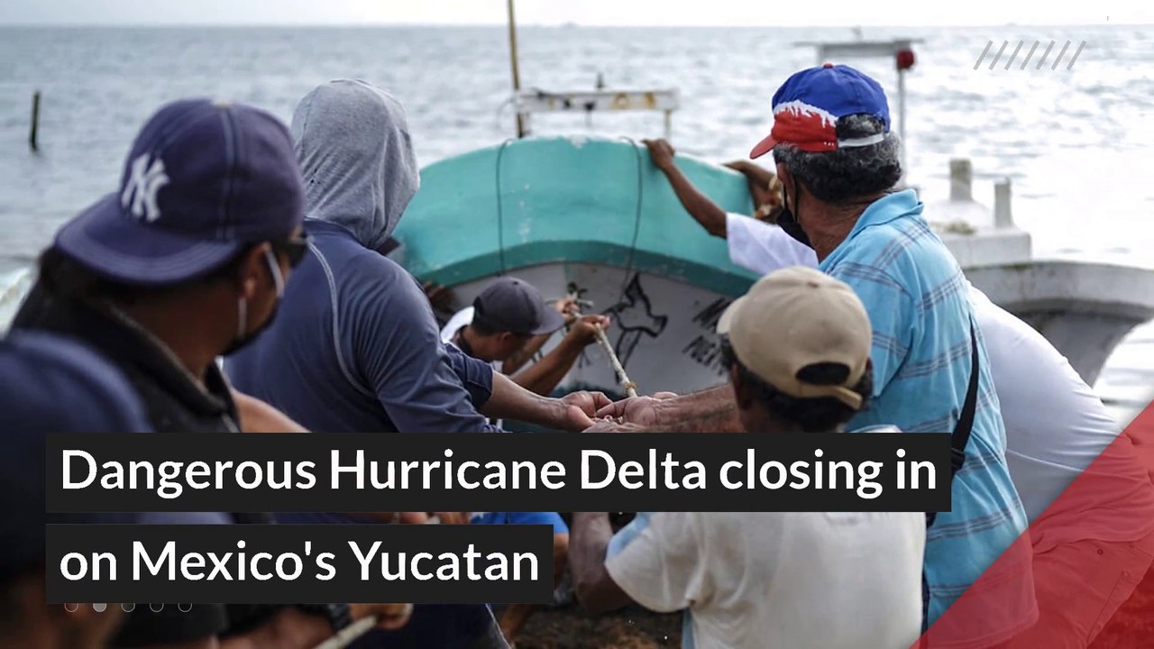 Dangerous Hurricane Delta closing in on Mexico'...