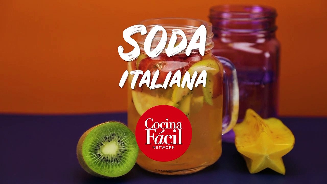 Cómo hacer soda italiana